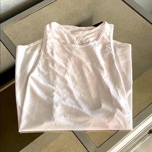 Lululemon size 6 tank white tie back
